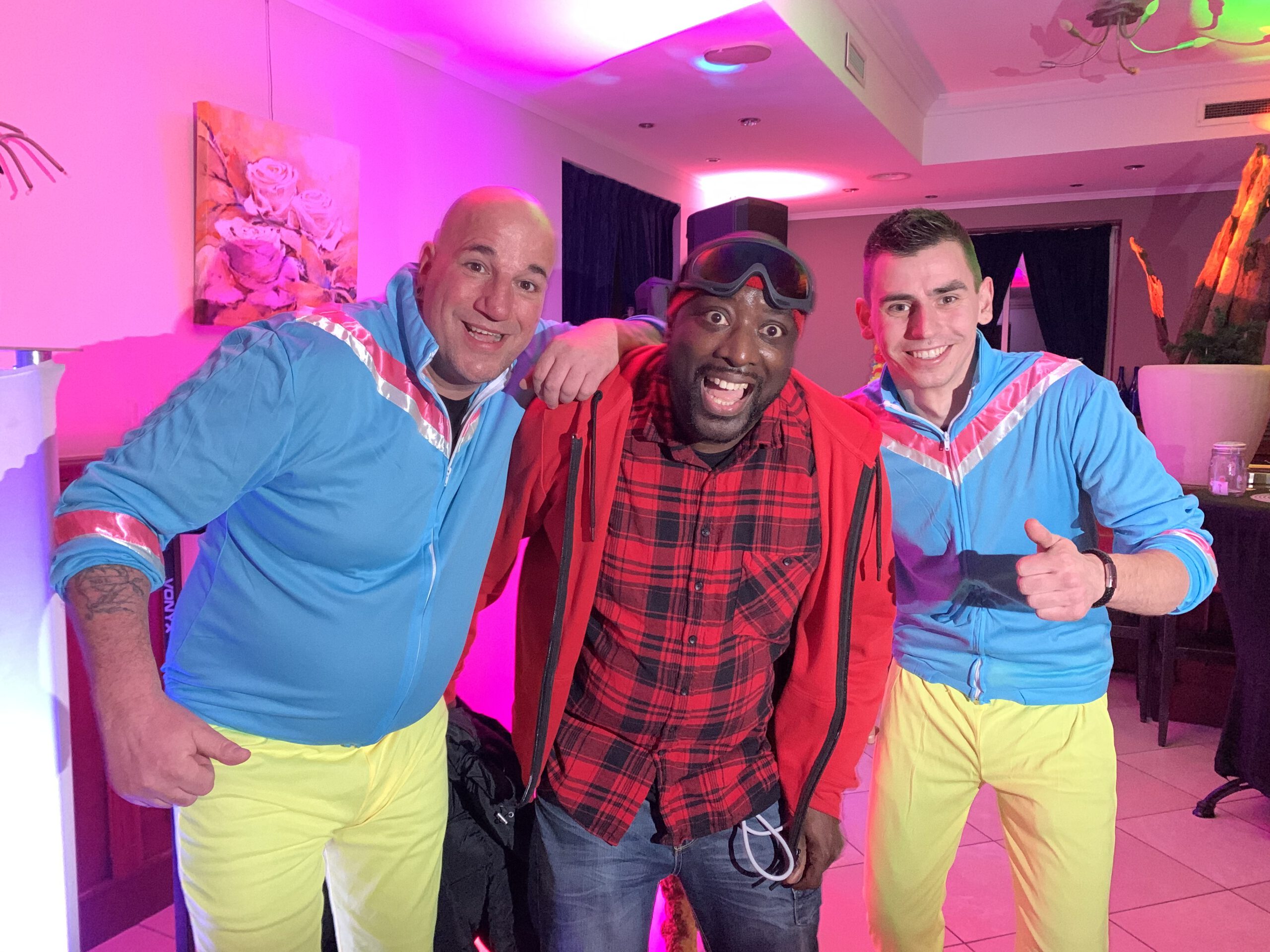 Foto met zanger Def Rhymz