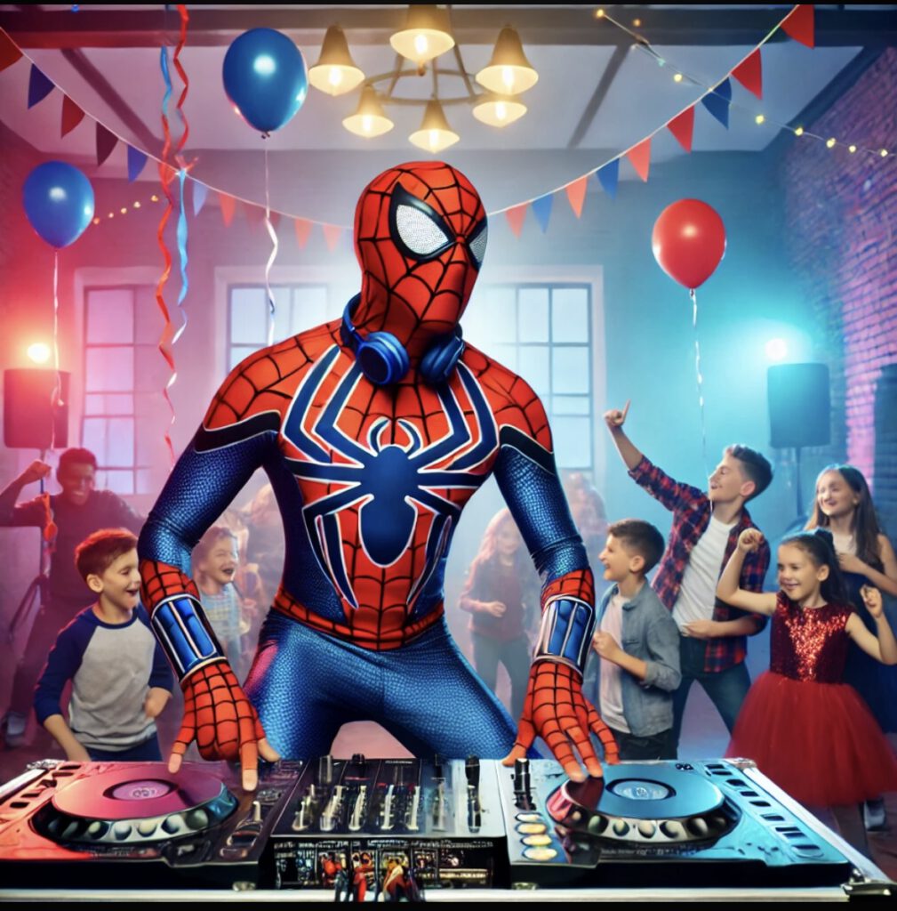 Wat kost een kinderfeest spiderman