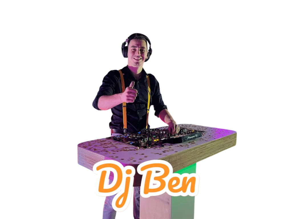 Dj Ben uitgesneden