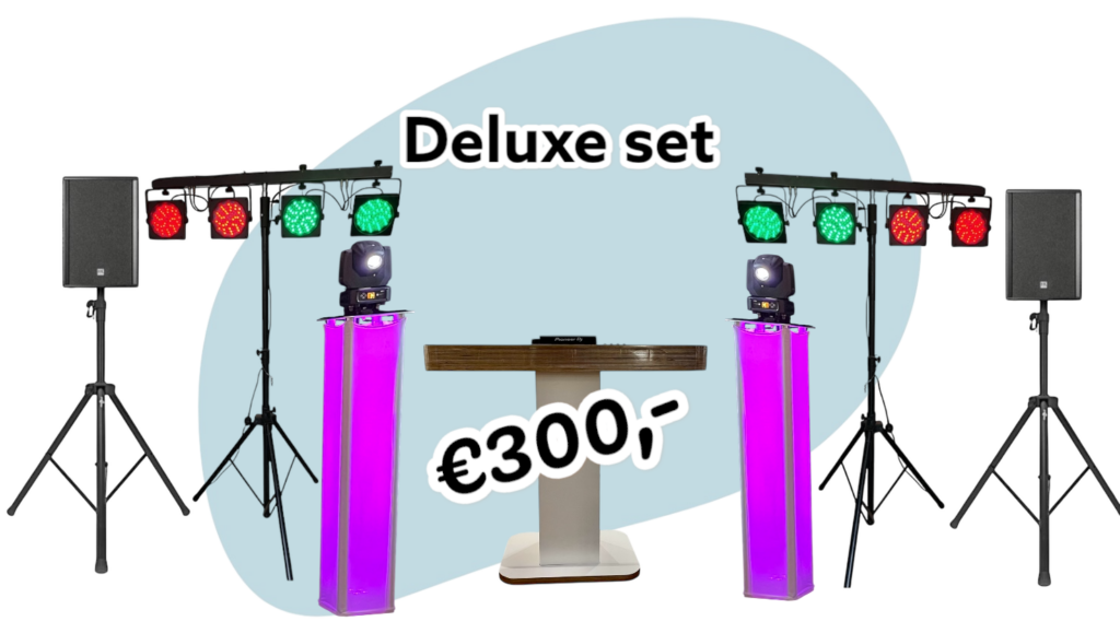 Onze deluxe dj set